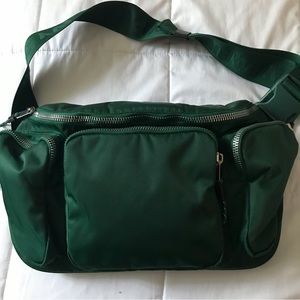 Adidas Ivy Park Oversized Fanny Pack in Forest Green